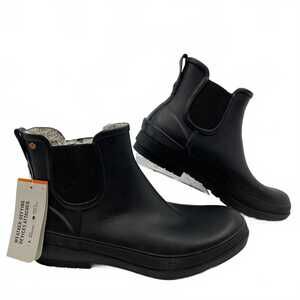 Bogs Black/Gray Waterproof Bootie | Women’s US10 Outdoor Winter